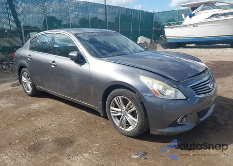 2013 Infiniti G37 z USA, uszkodzony, nr VIN JN1CV6AR3DM756731